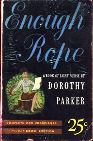 Enough Rope: A Book Of Light Verse Image for Enough Rope: A Book Of Light Verse