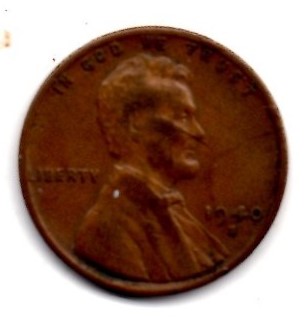 1940 S Lincoln Wheat Cent