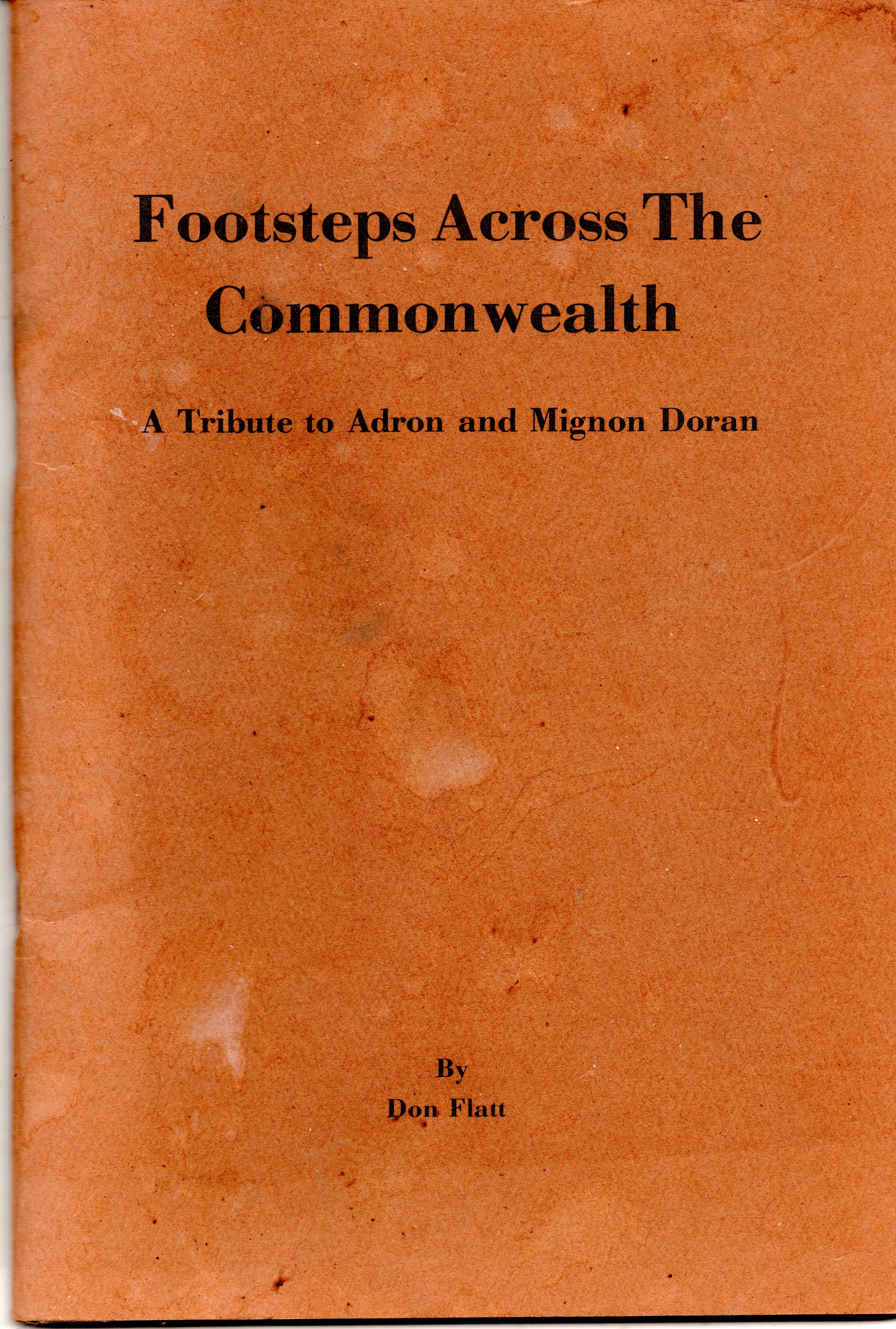 Footsteps Across The Commonwealth