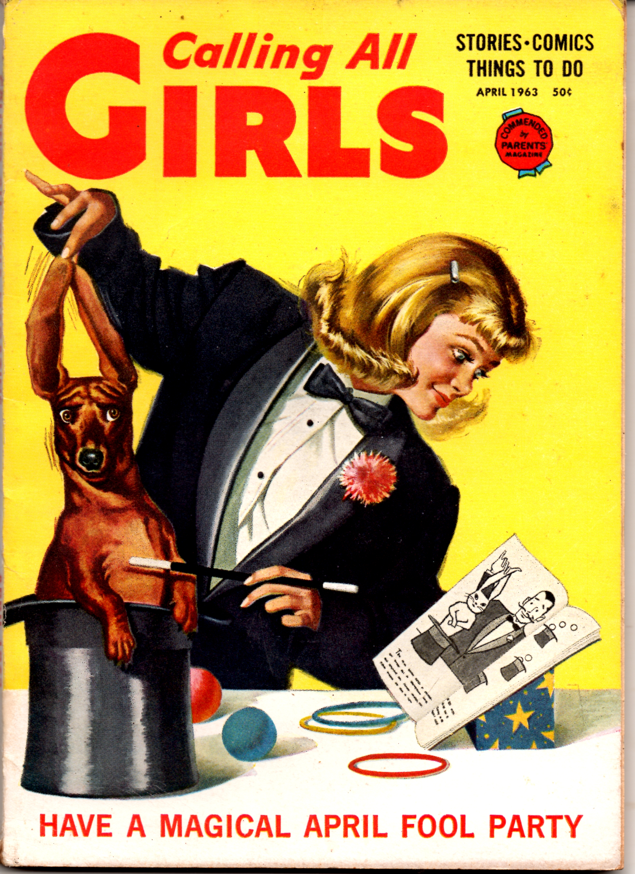 Calling All Girls Magazine - April 1963