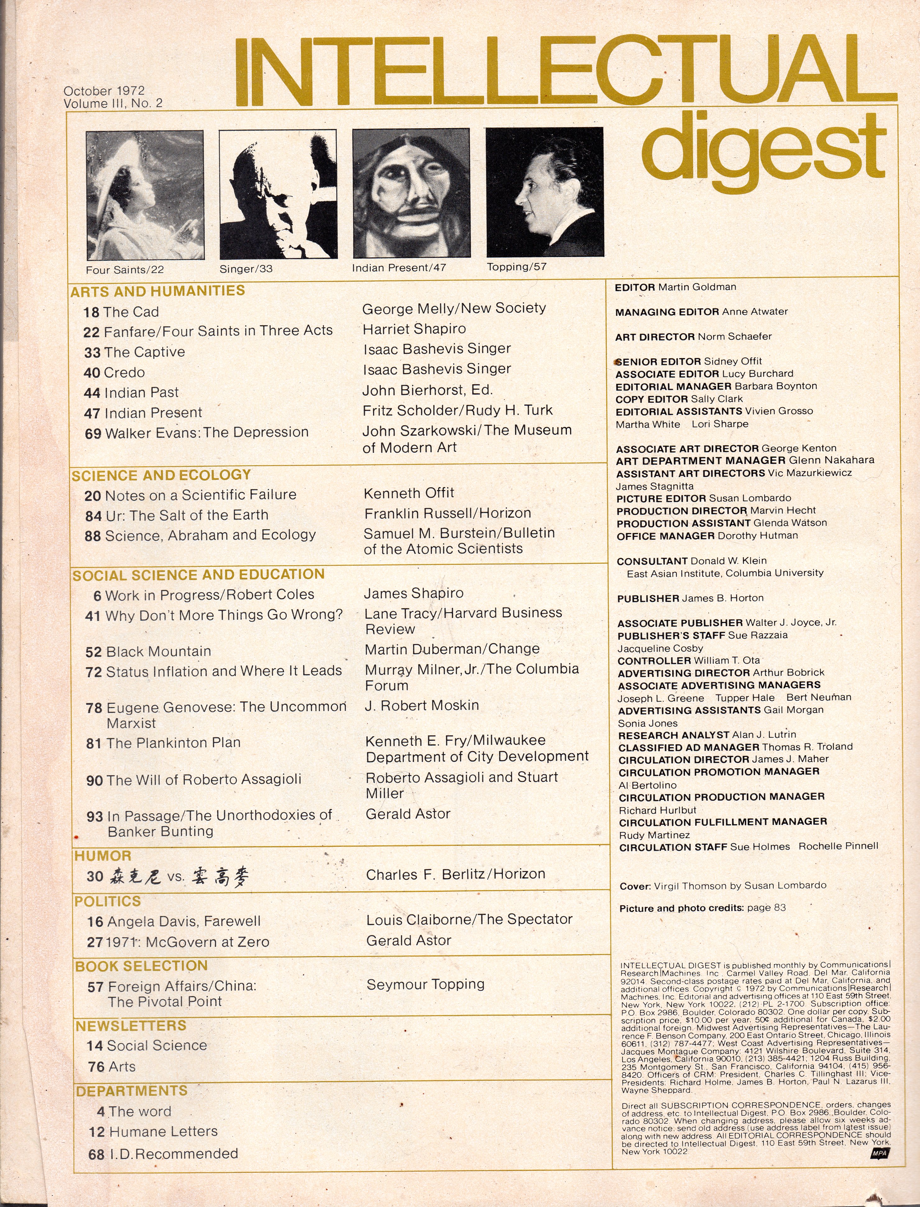 INTELLECTUAL DIGEST MAGAZINE