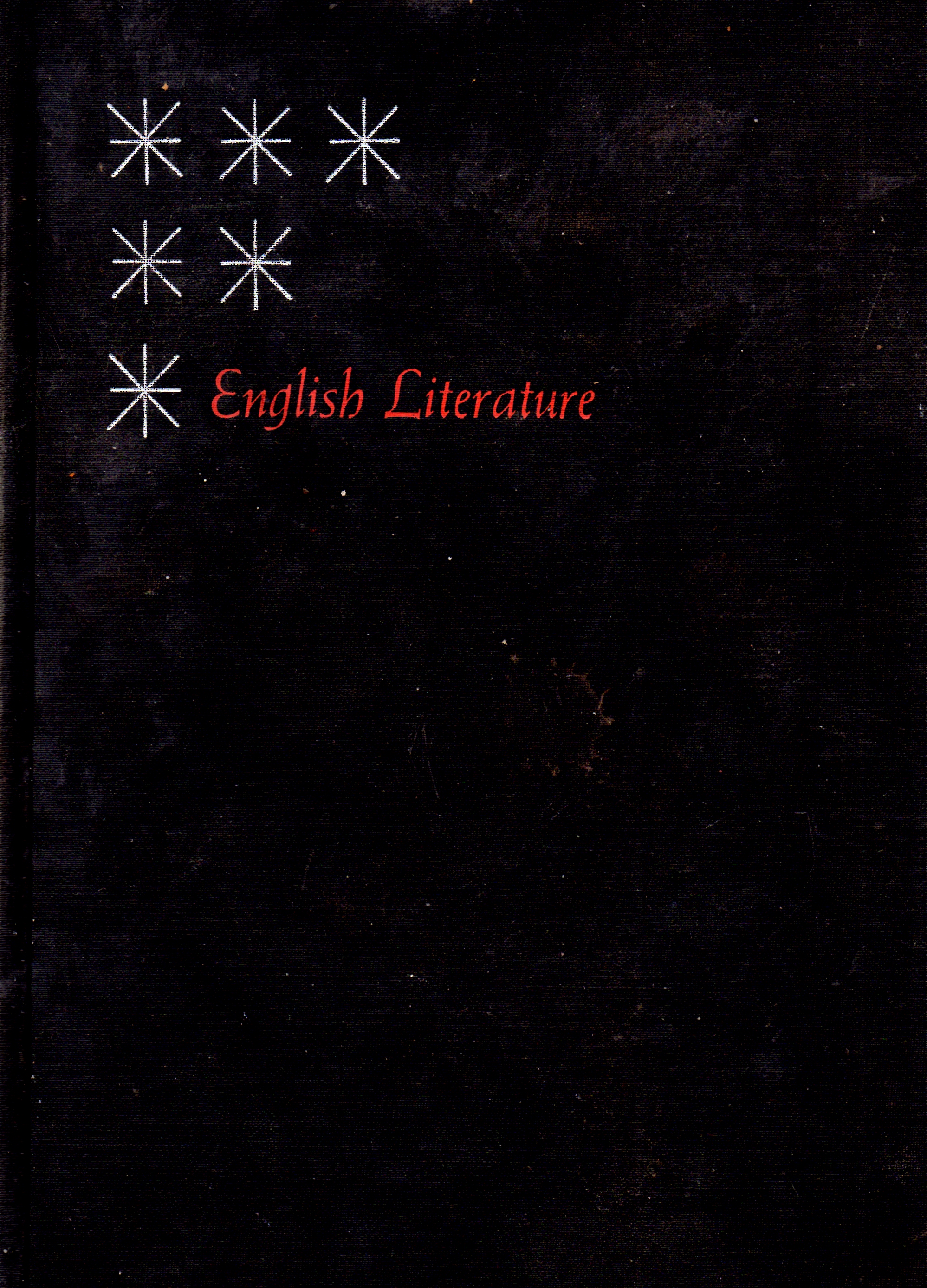 English Literature: A College Anthology