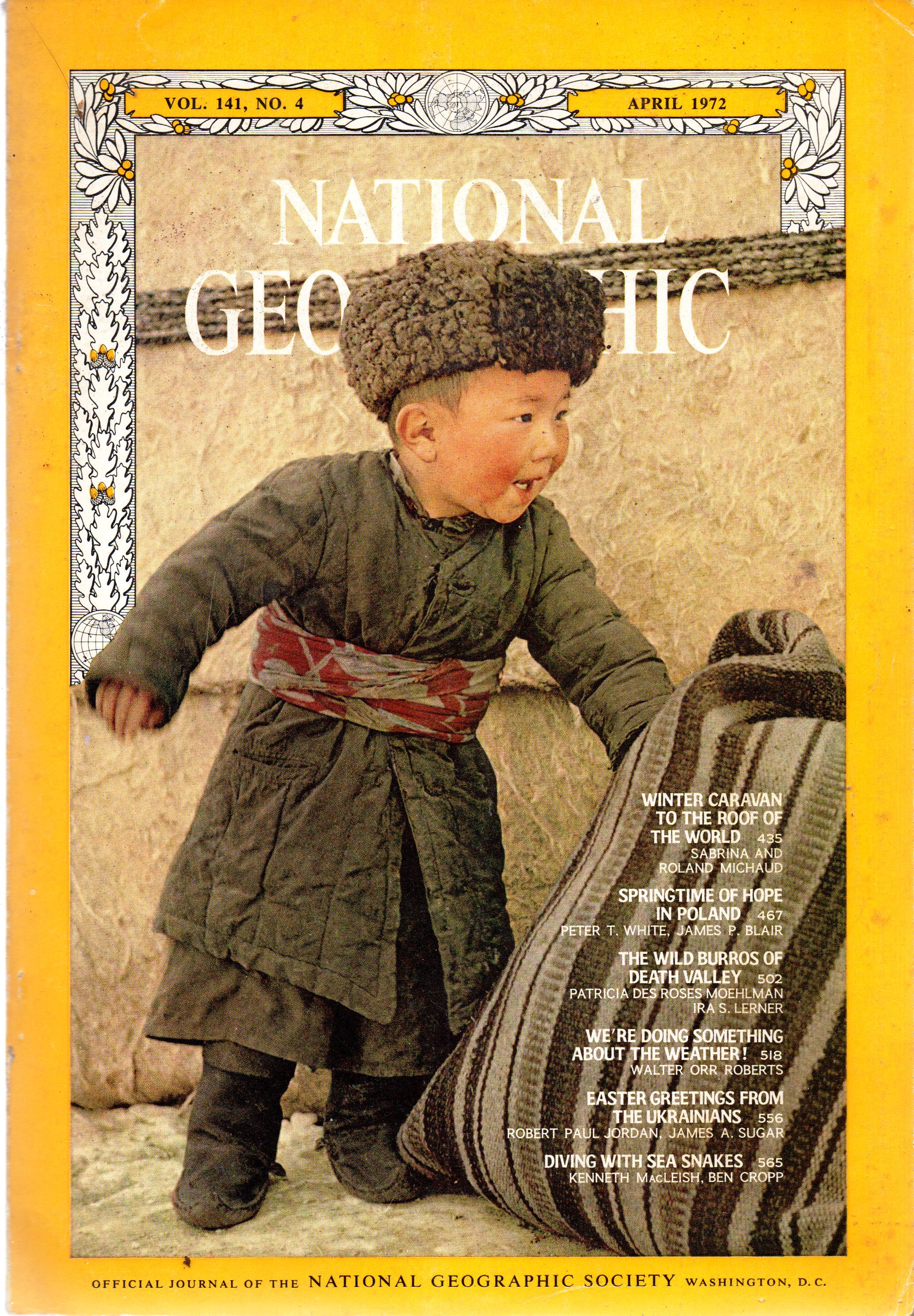 National Geographic Magazine - April 1972