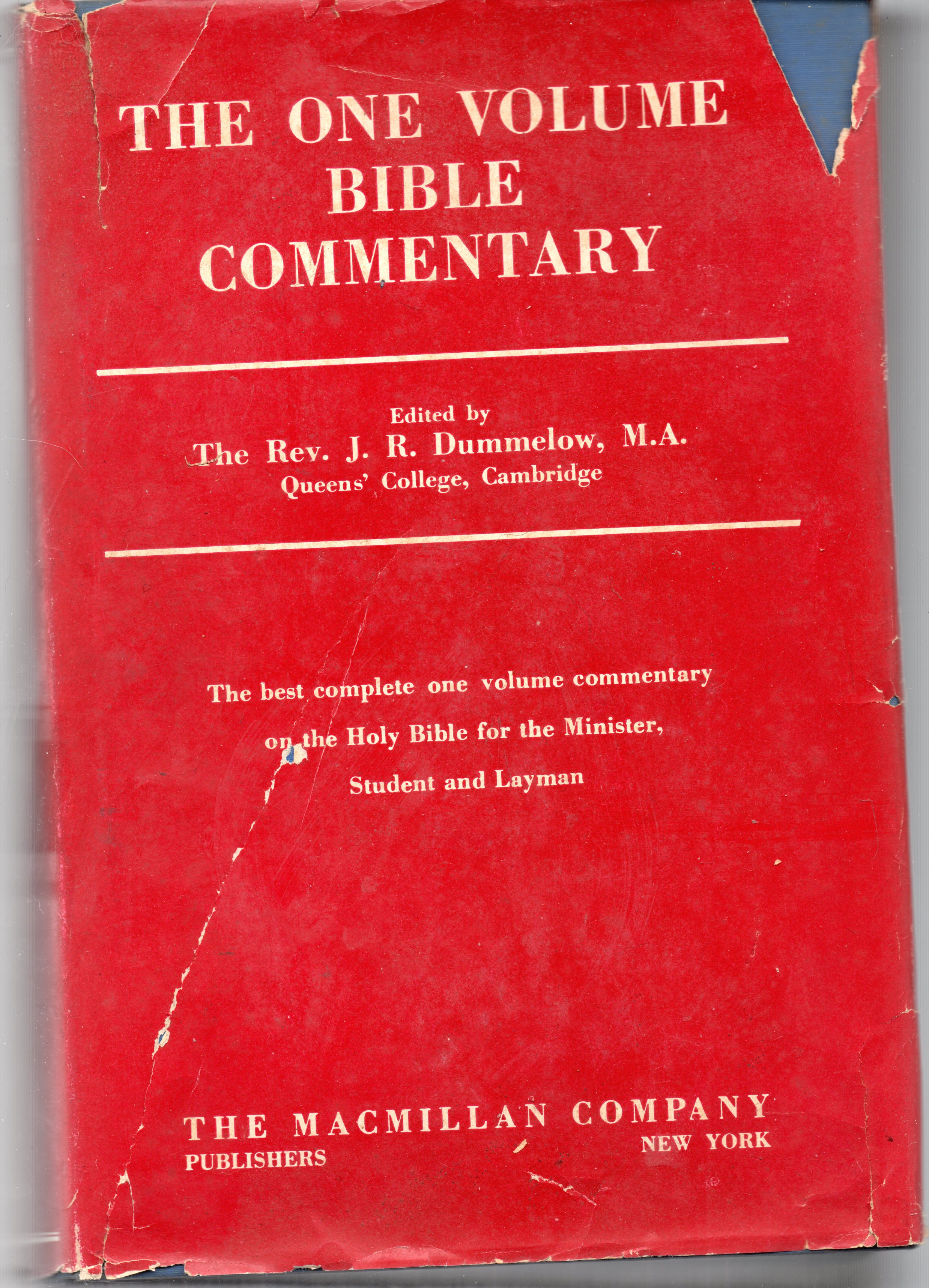 The One Volume Bible Commentary