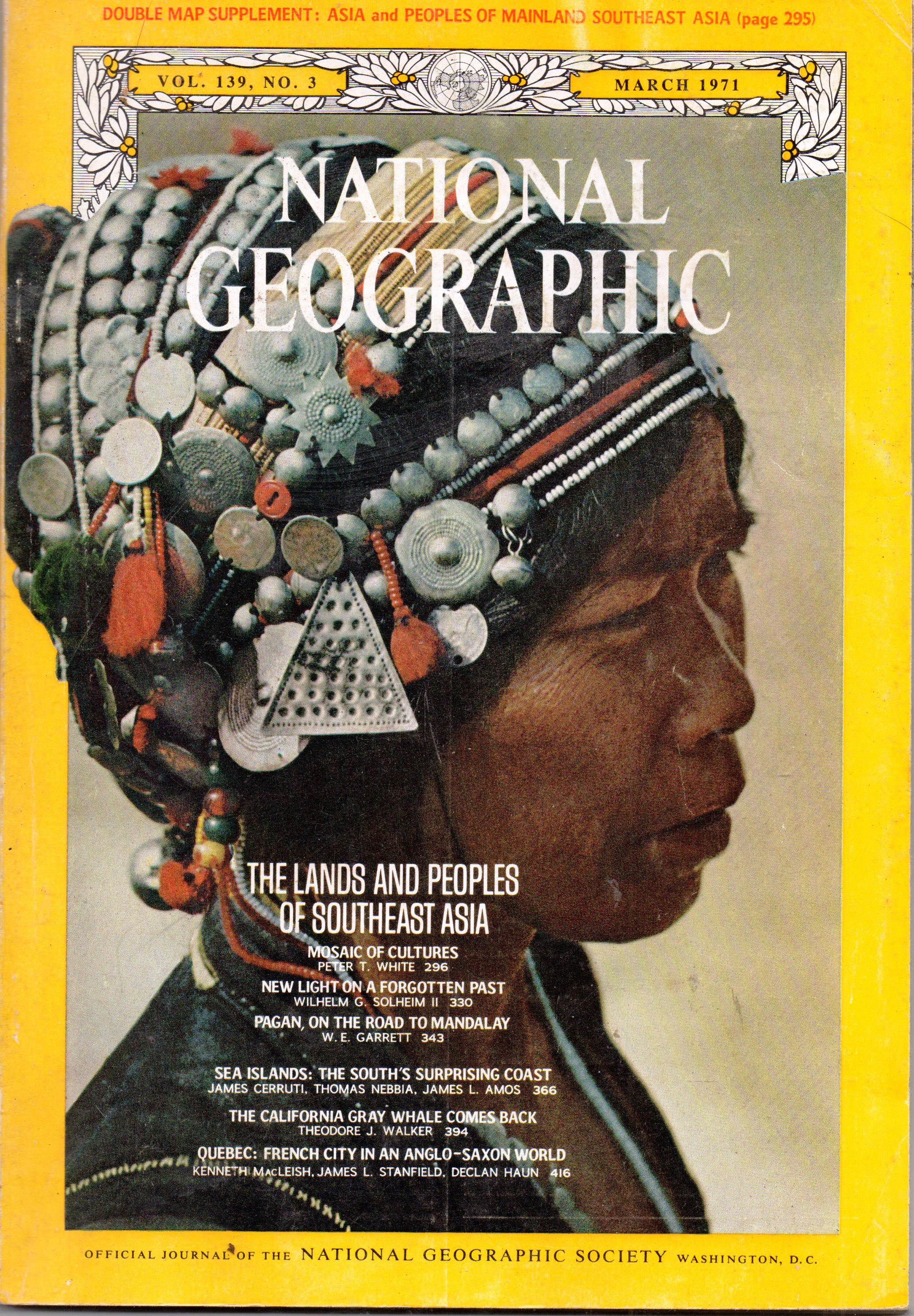 National Geographic Magazine - March 1971