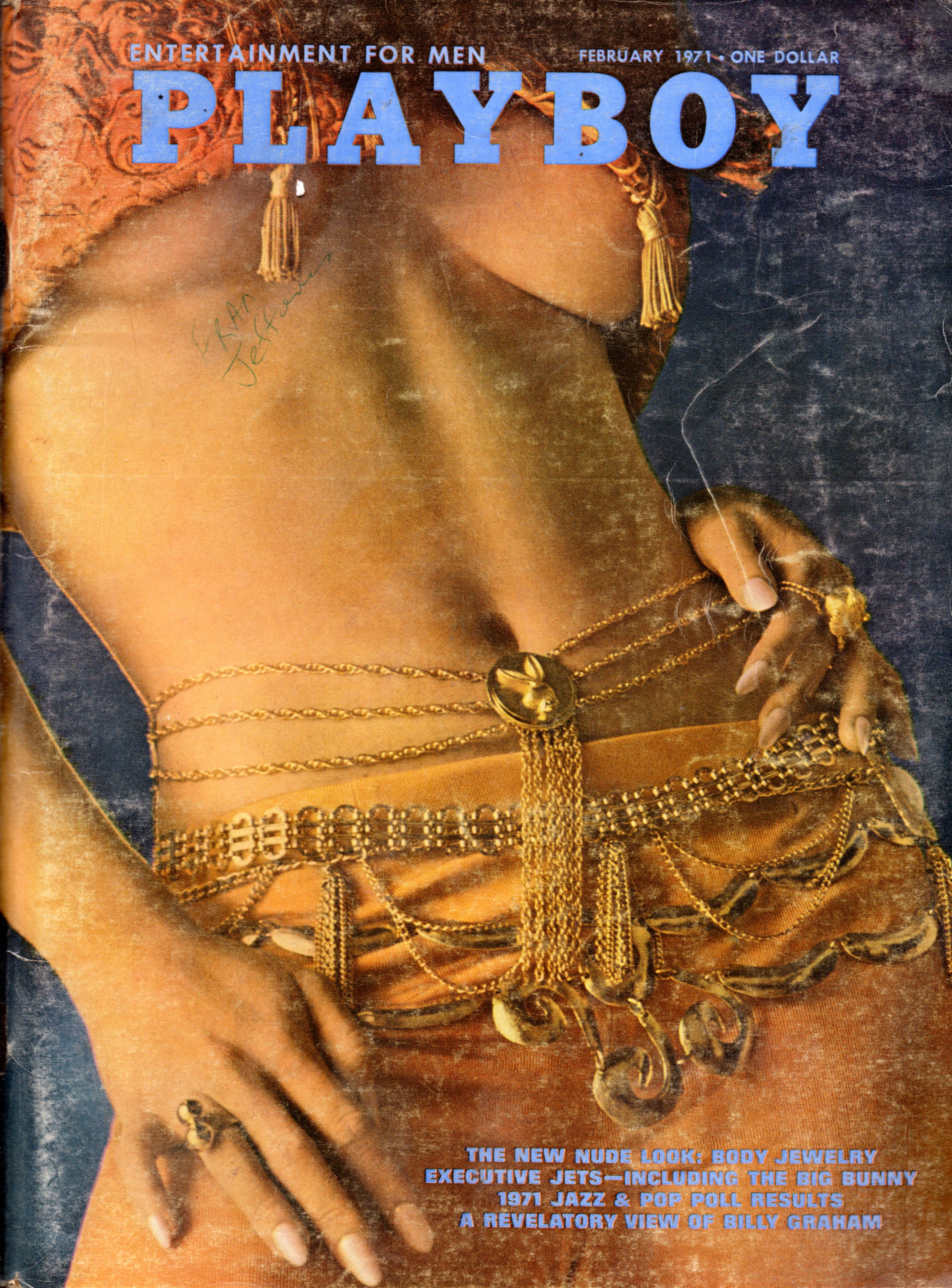 Playboy Magazine February 1971