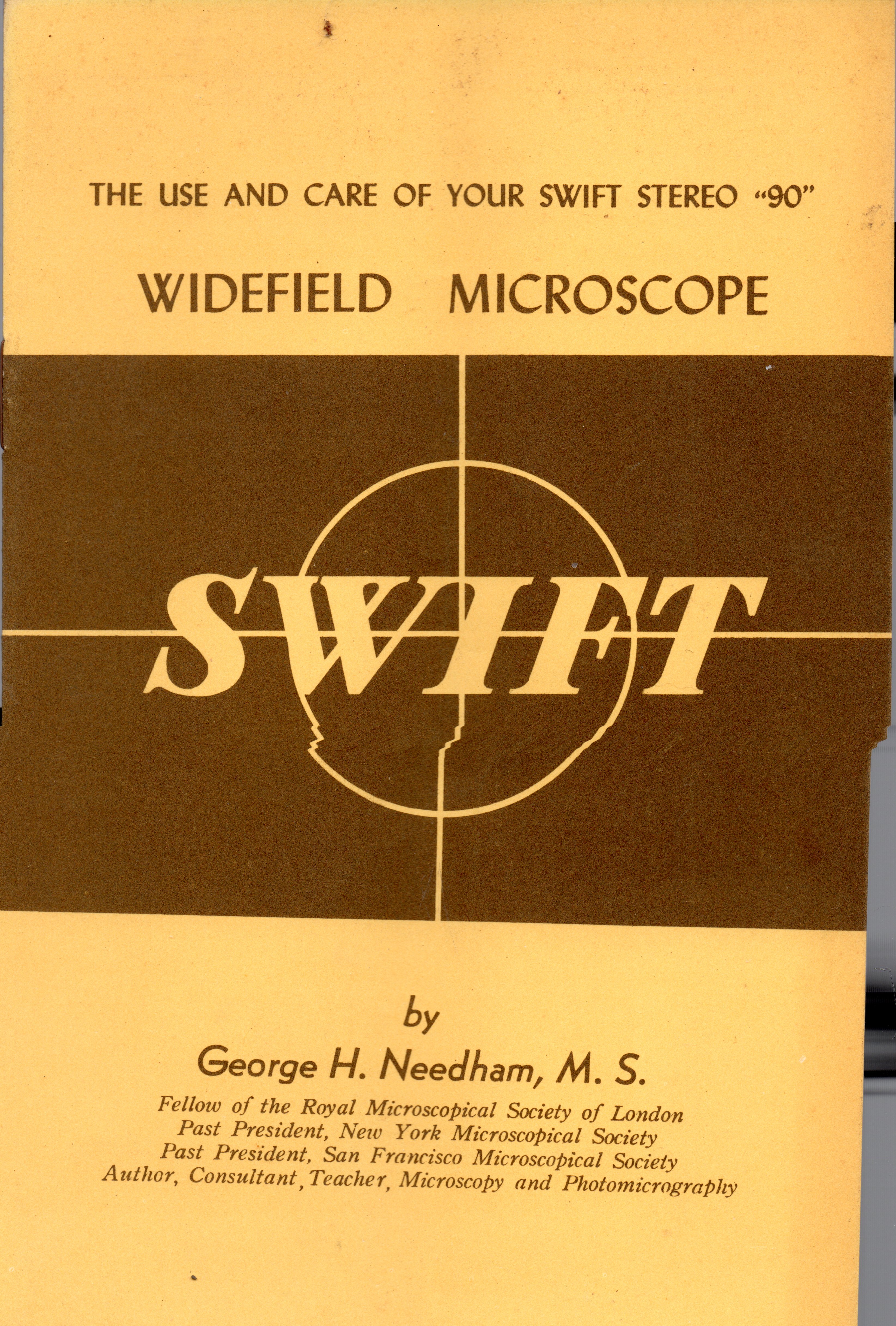The Use And Care of Your Swift Stereo 