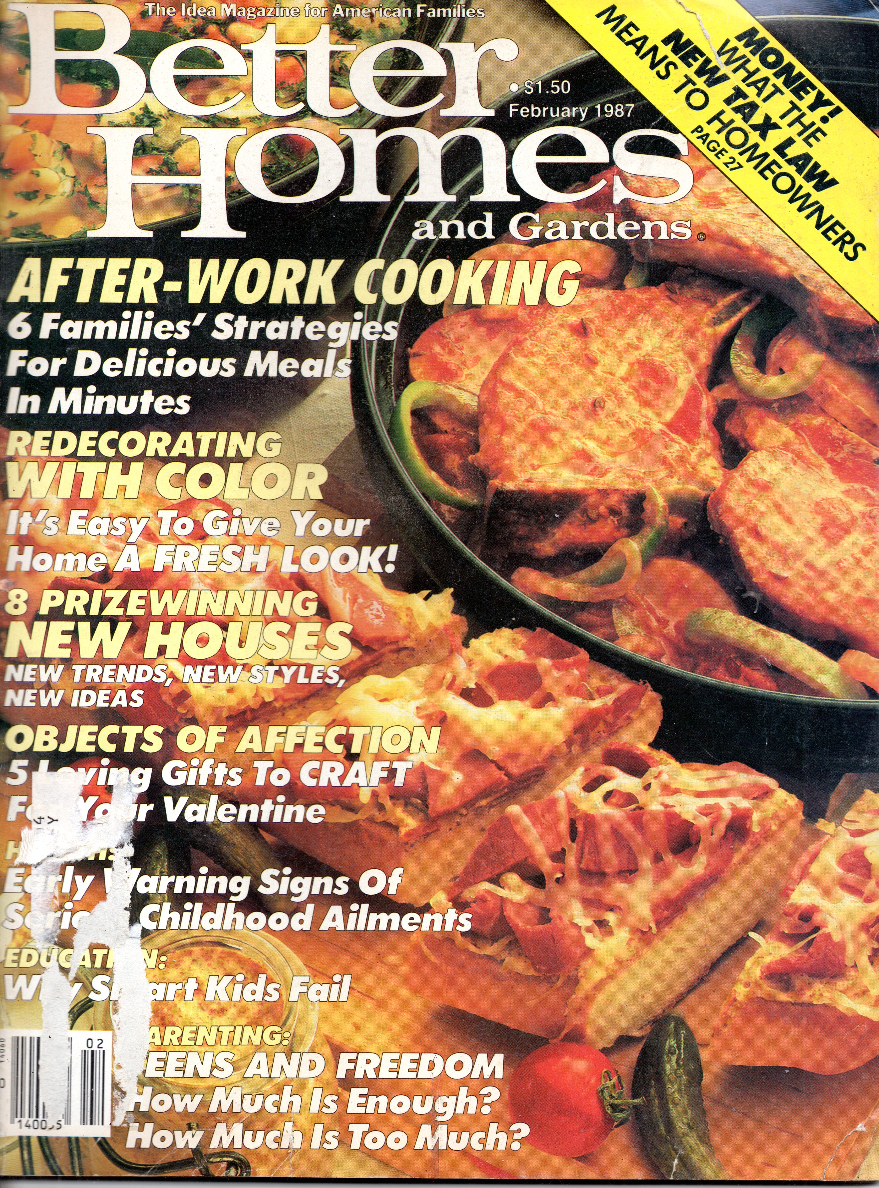 Better Homes and Gardens February 1987
