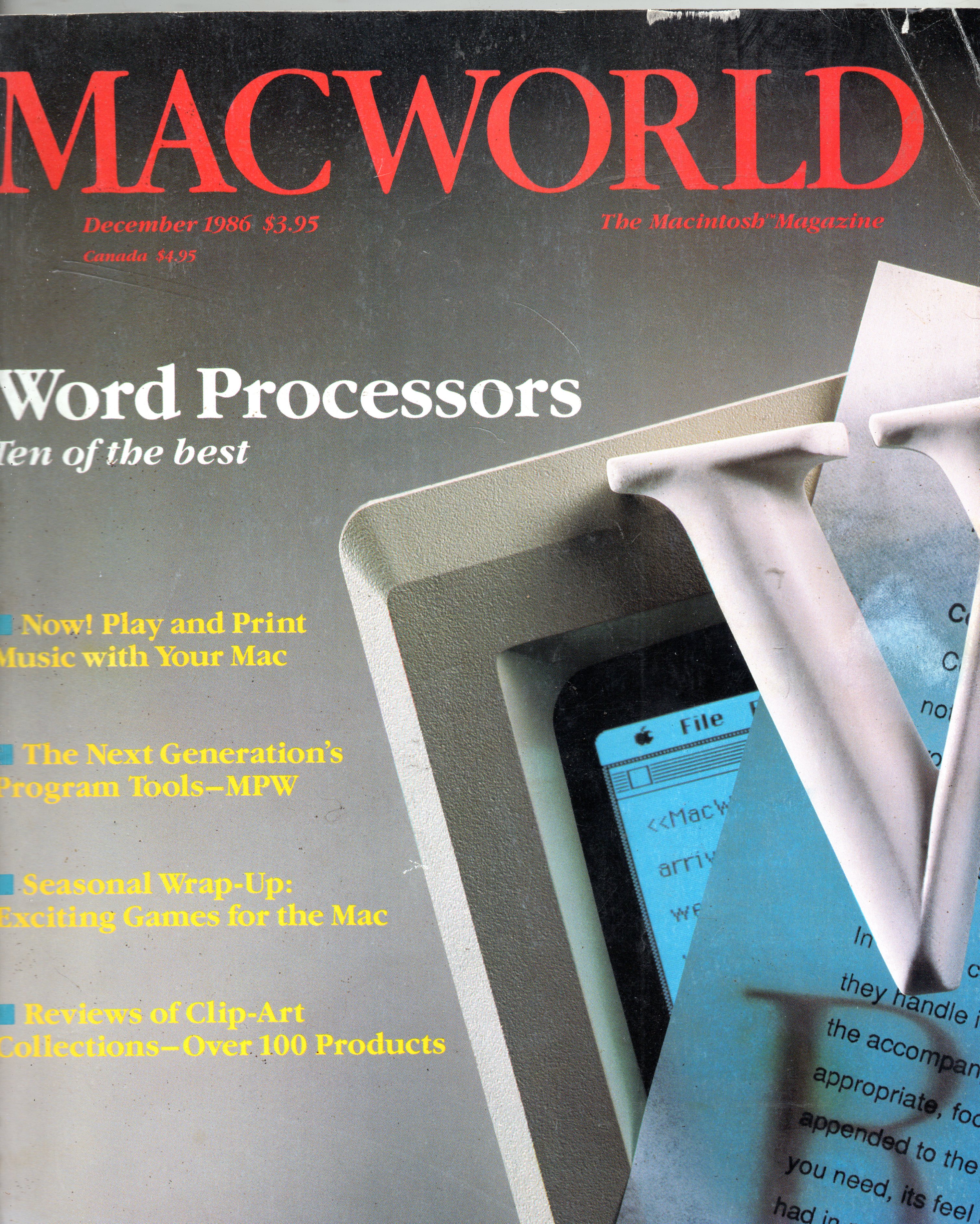 MACWORLD: The Macintosh Magazine - December 1986
