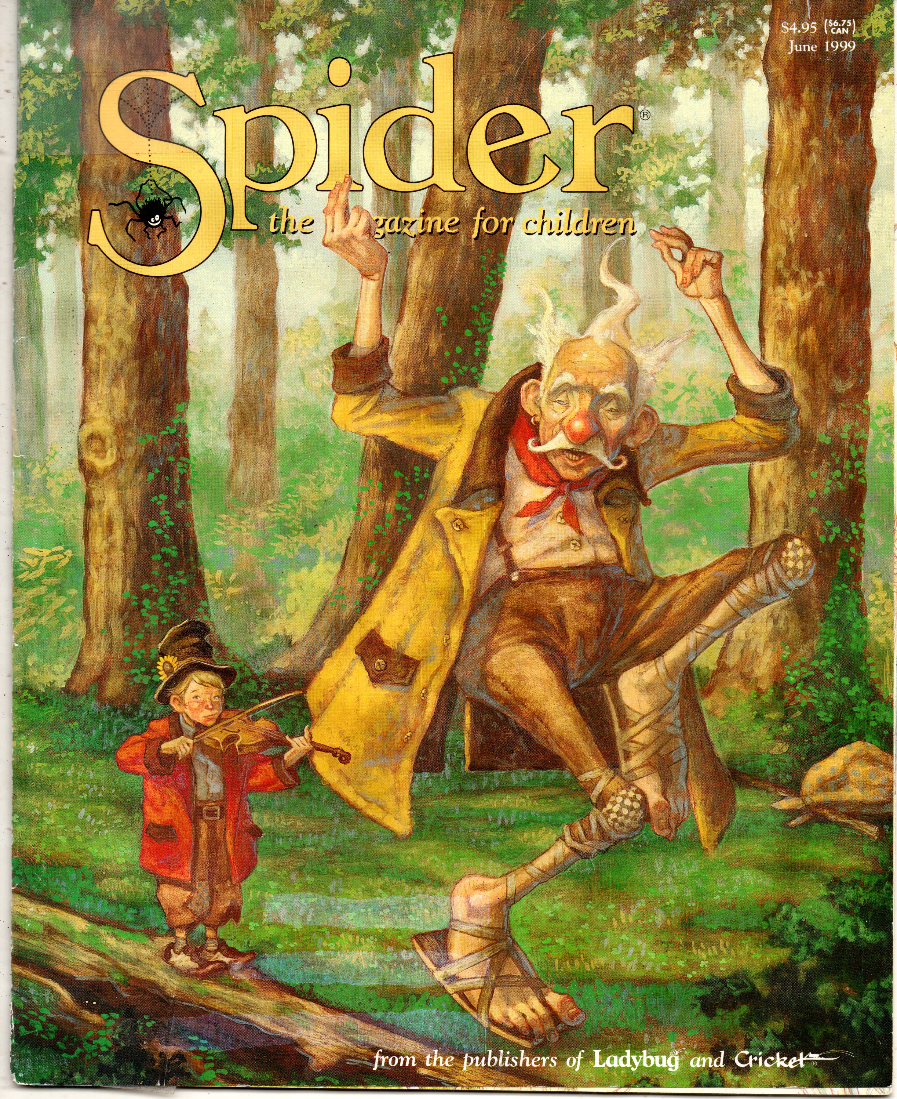 Spider Magazine For Children June 1999