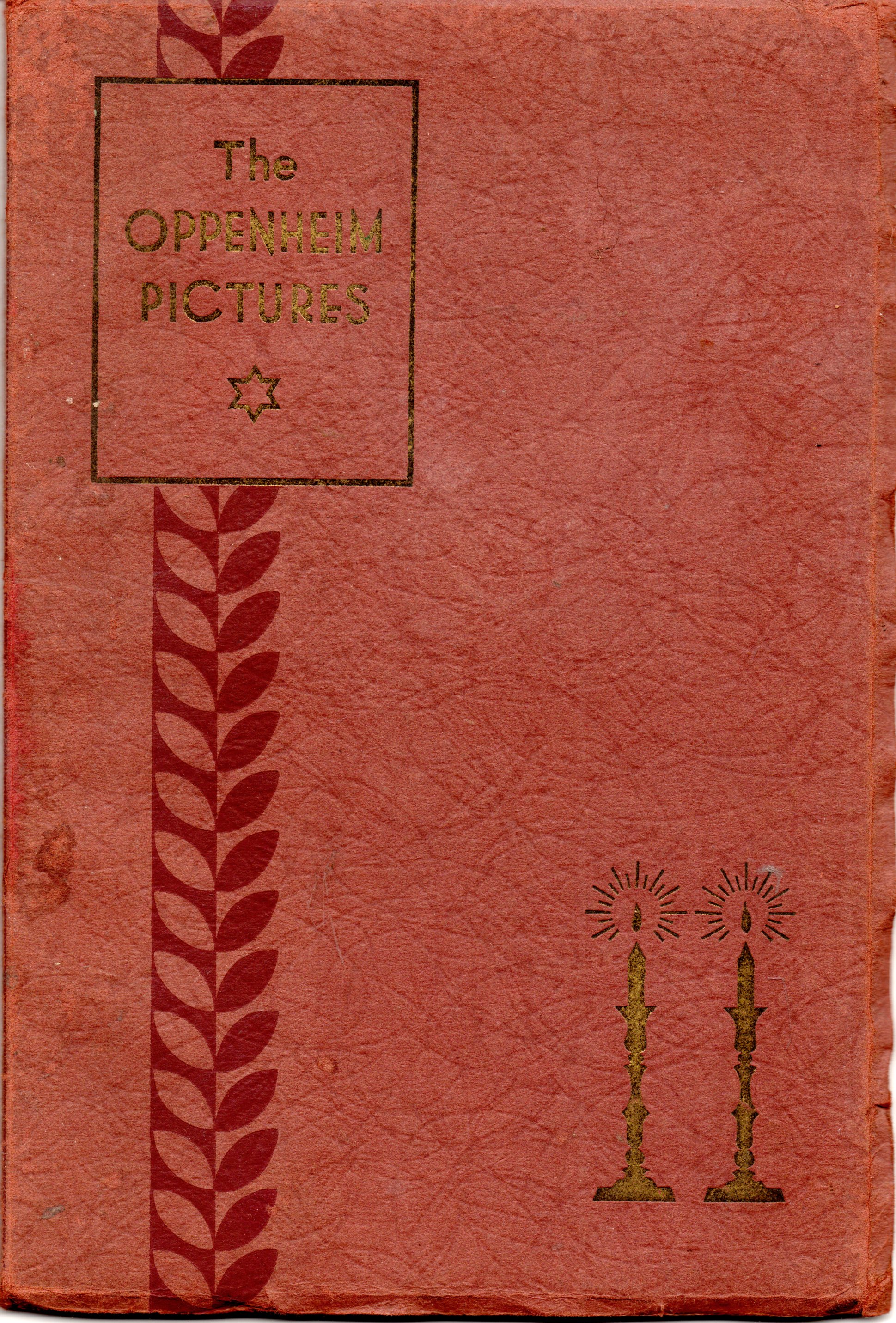 The Oppenheim Pictures - Depicting Jewish Ceremonial Life