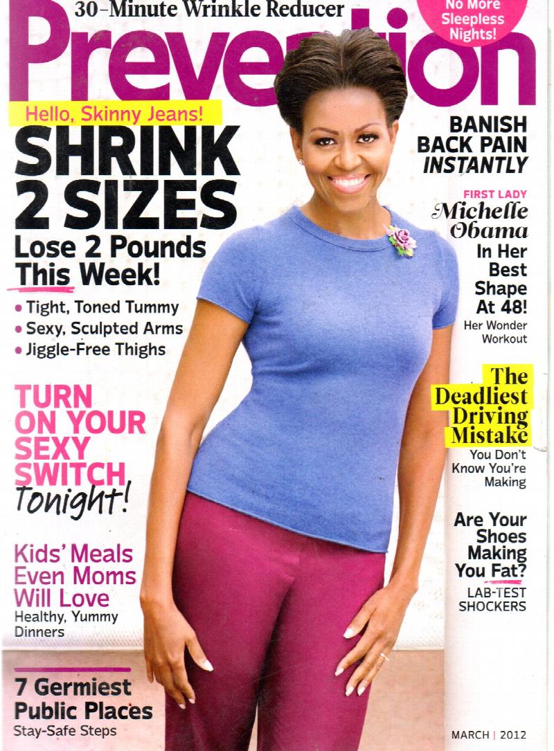 Image for Prevention Magazine March 2012