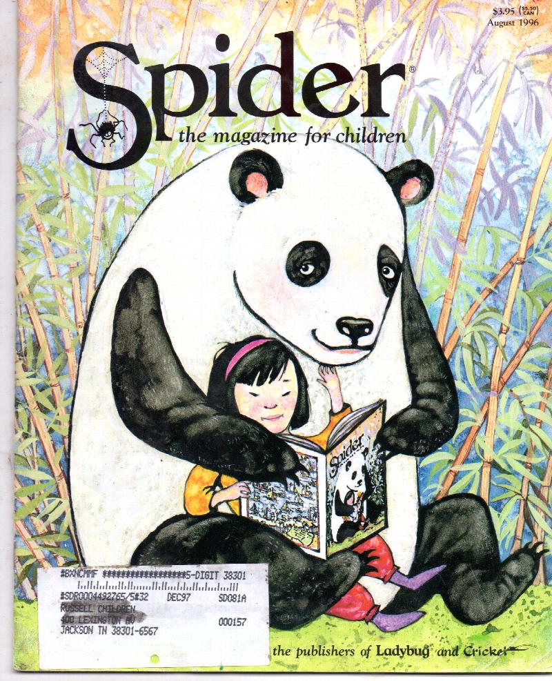Image for Spider Magazine For Children August 1996