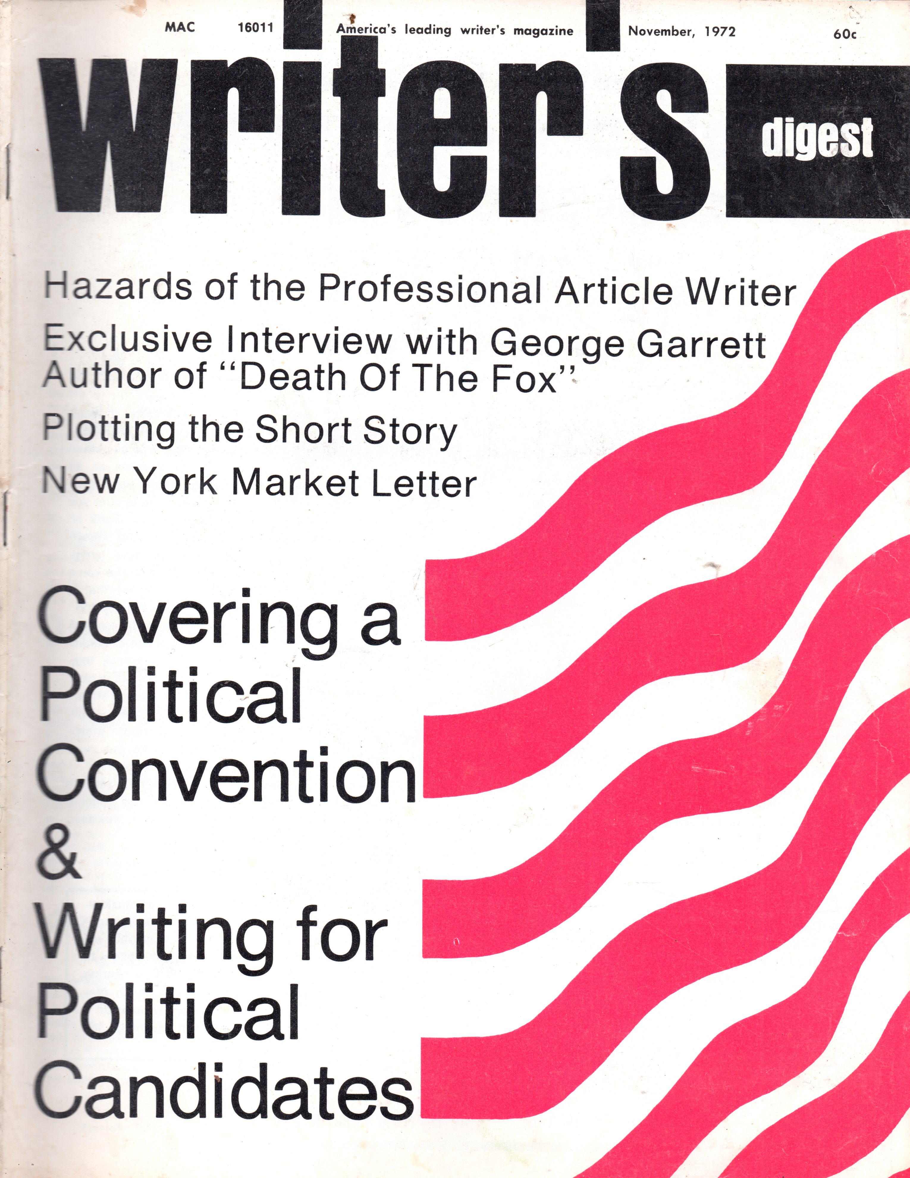 Writer's Digest Magazine - November 1972