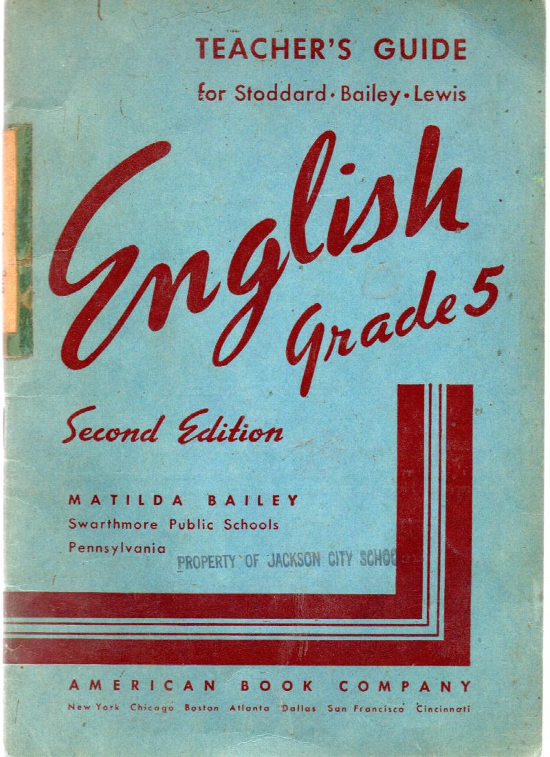 Image for English Grade 5: Teacher's Edition