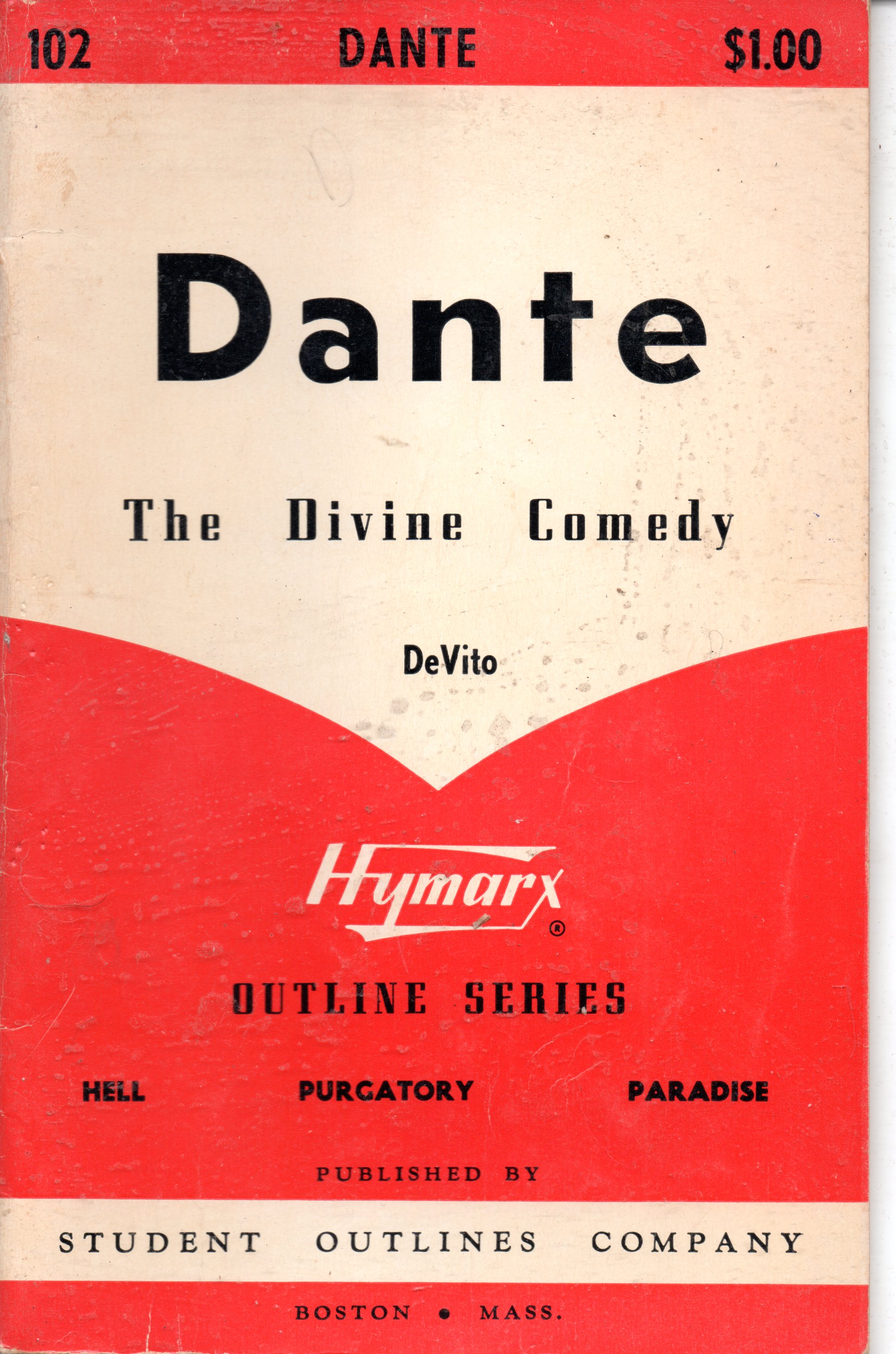 An Outline Of Dante The Divine Comedy