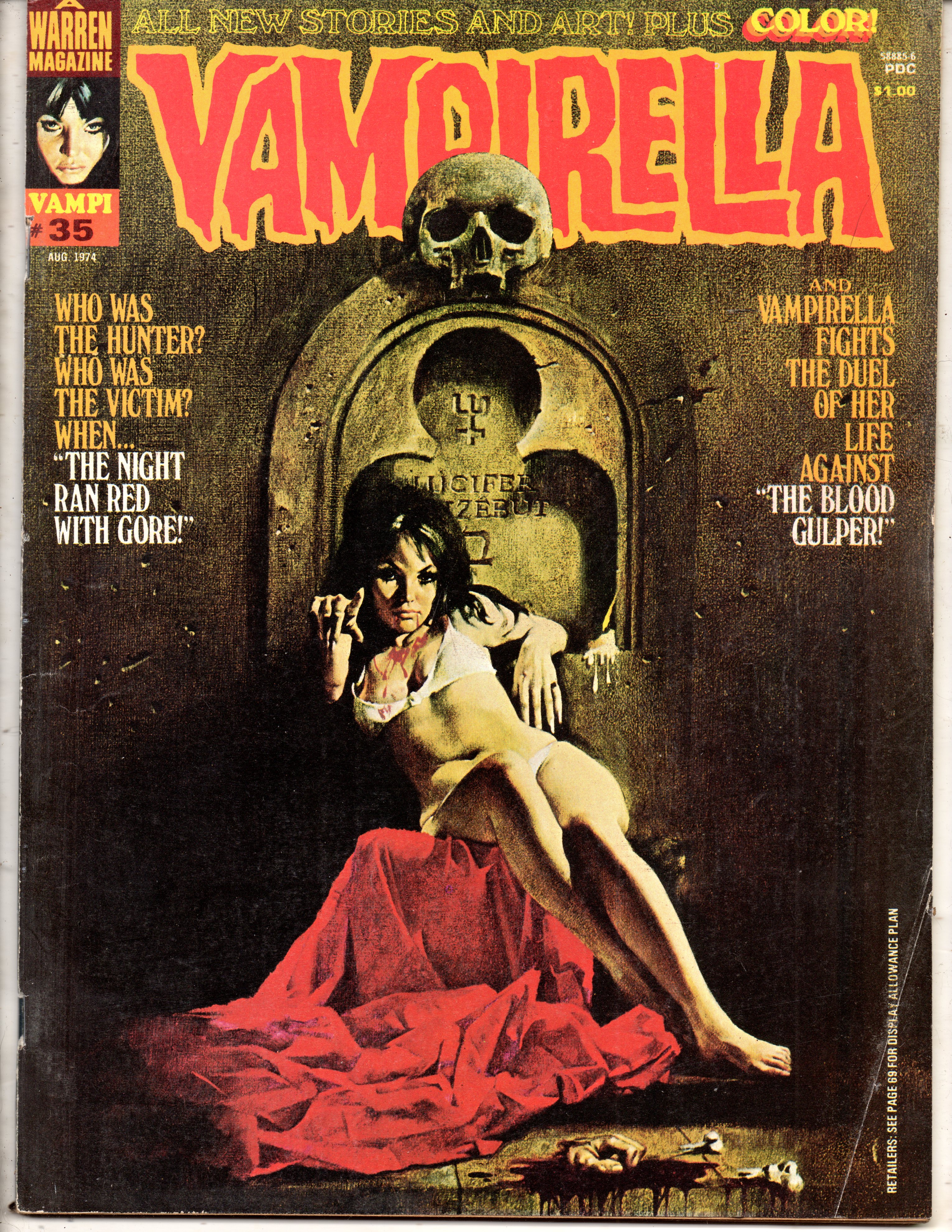 Vampirella Magazine #35 - August 1974