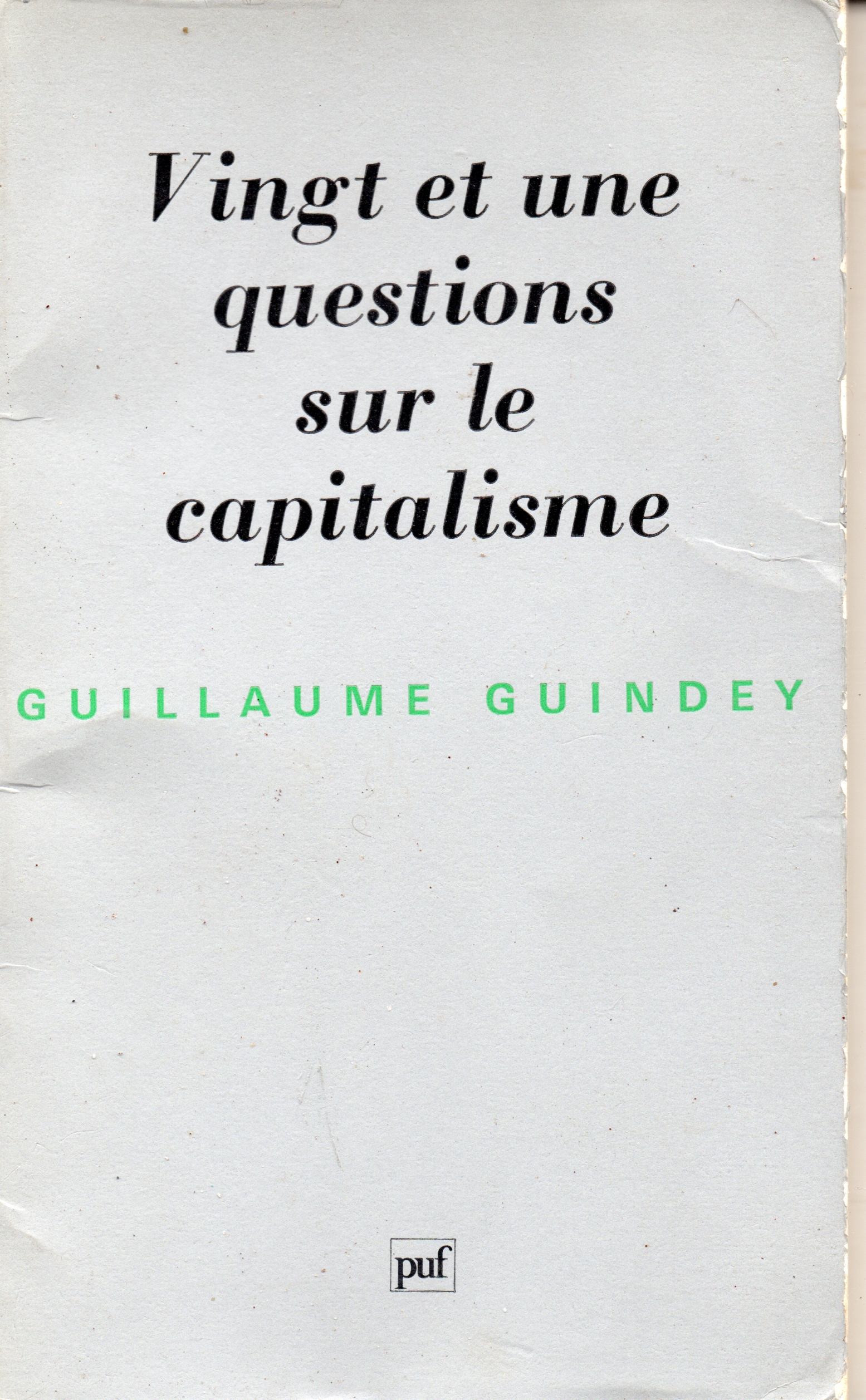 Vingt et une questions sur le capitalisme