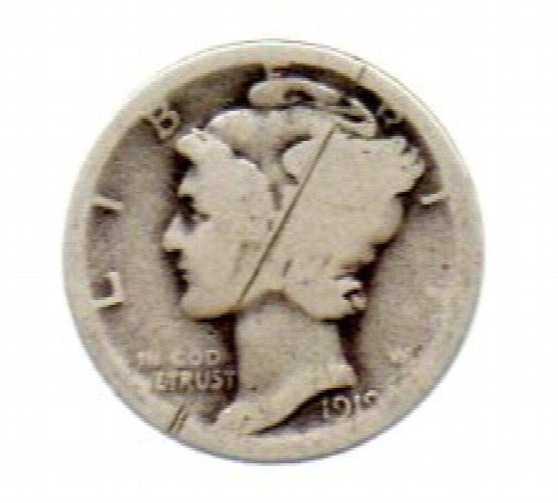 Image for 1919 D Mercury Head Dime
