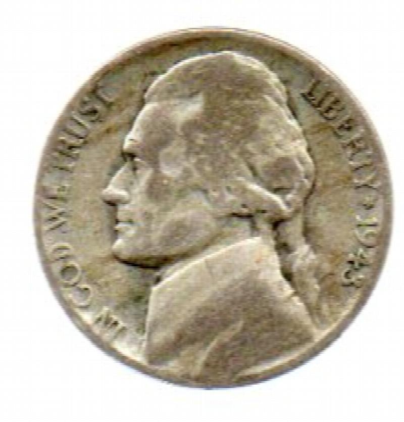 Image for 1943 P Jefferson Nickel