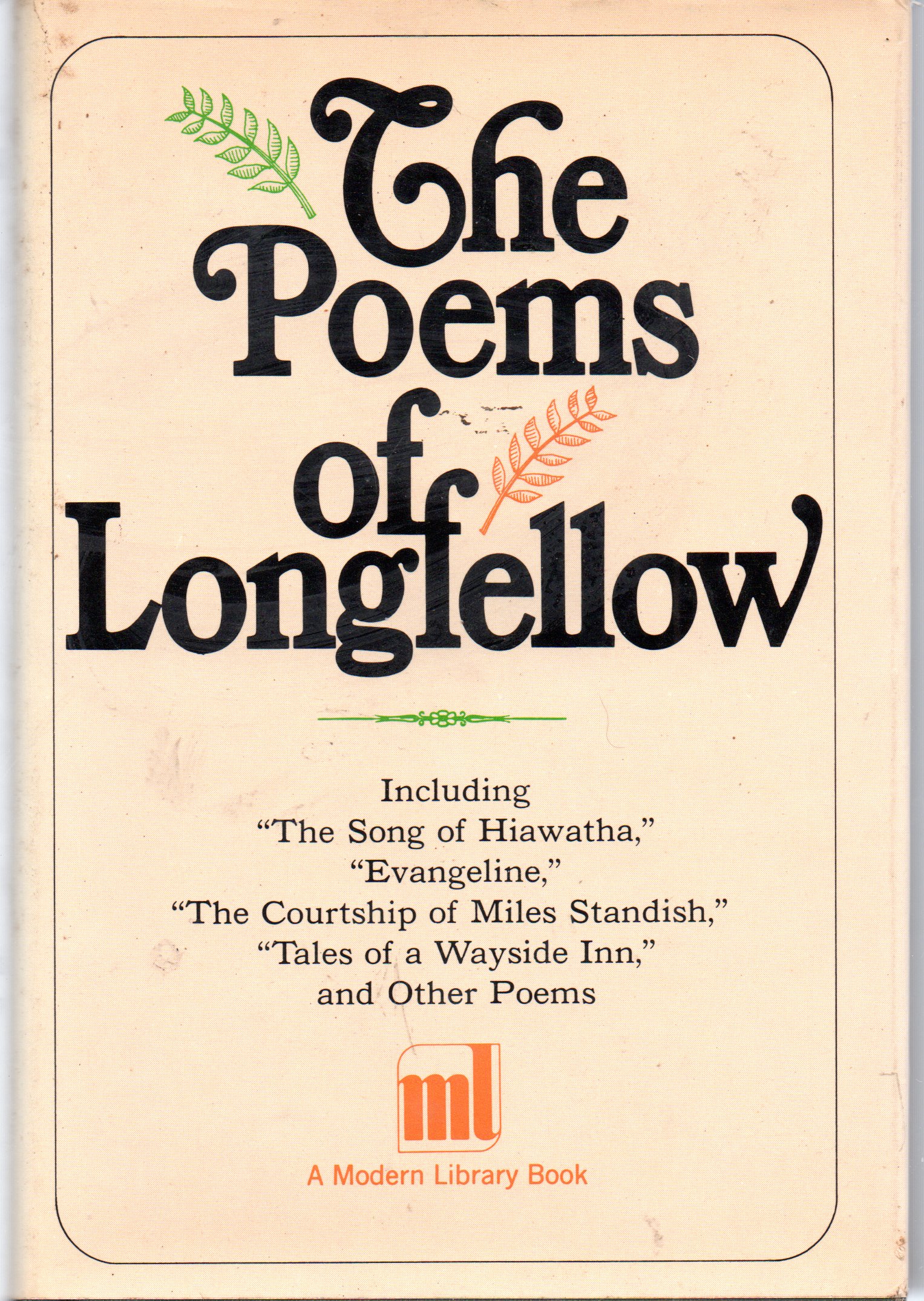 The Poems of Henry Wadsworth Longfellow