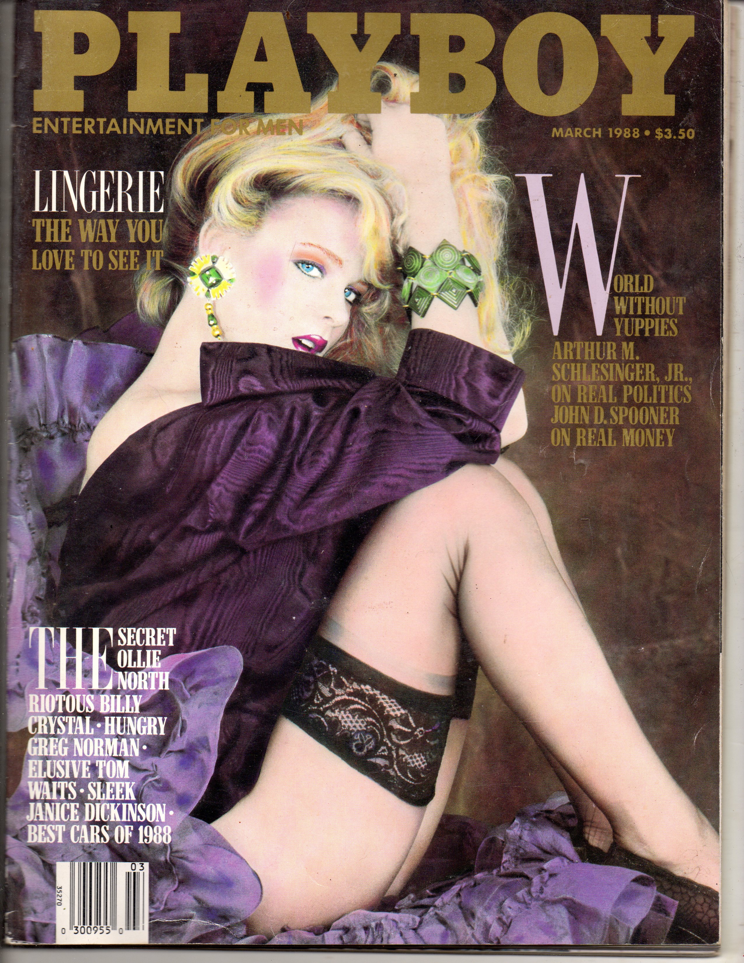 Playboy Magazine March 1988