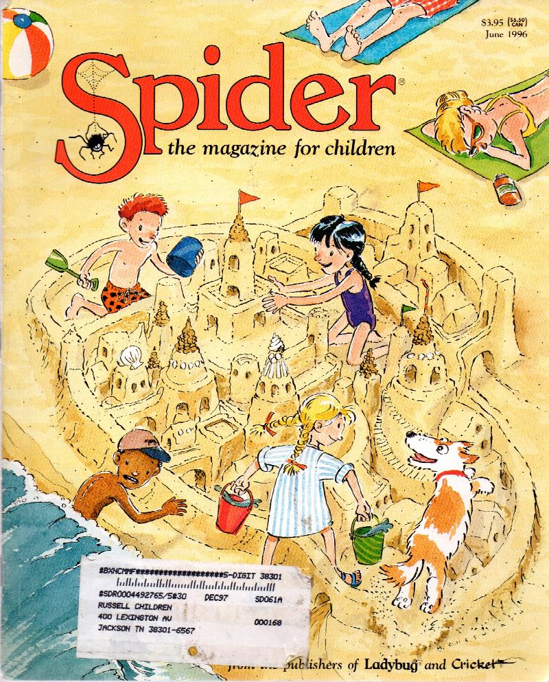 Image for Spider Magazine For Children June 1996