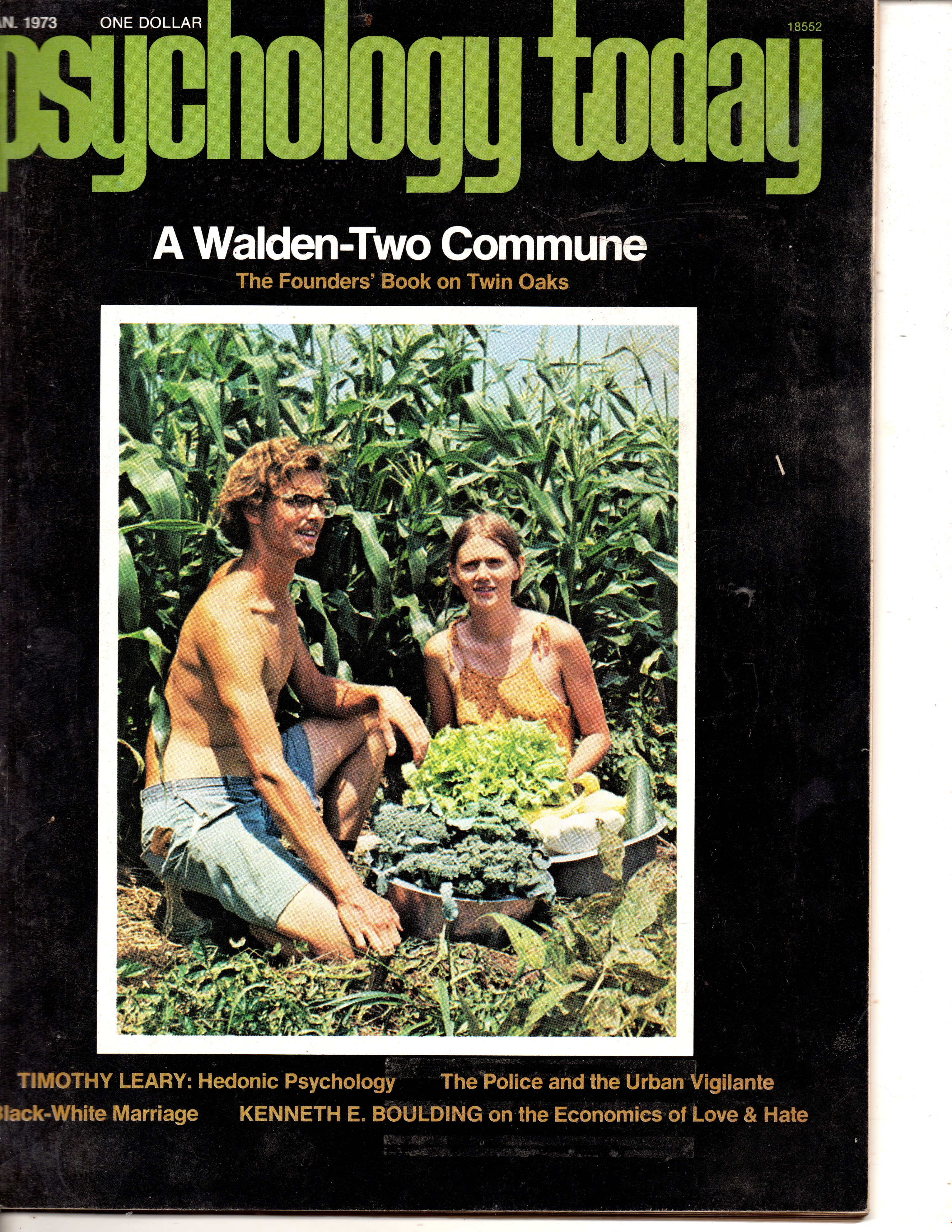 Psychology Today Magazine June 1973