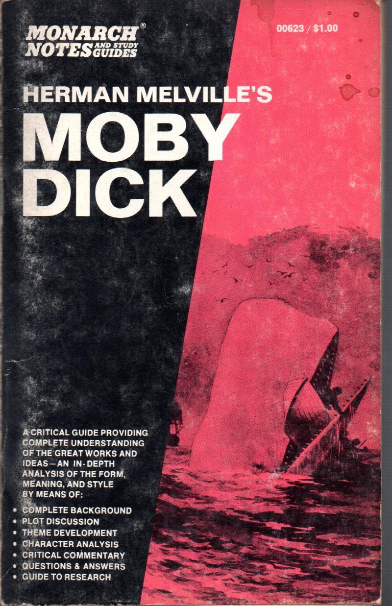 Image for Monarch Notes and Study Guides Herman Melville's Moby Dick