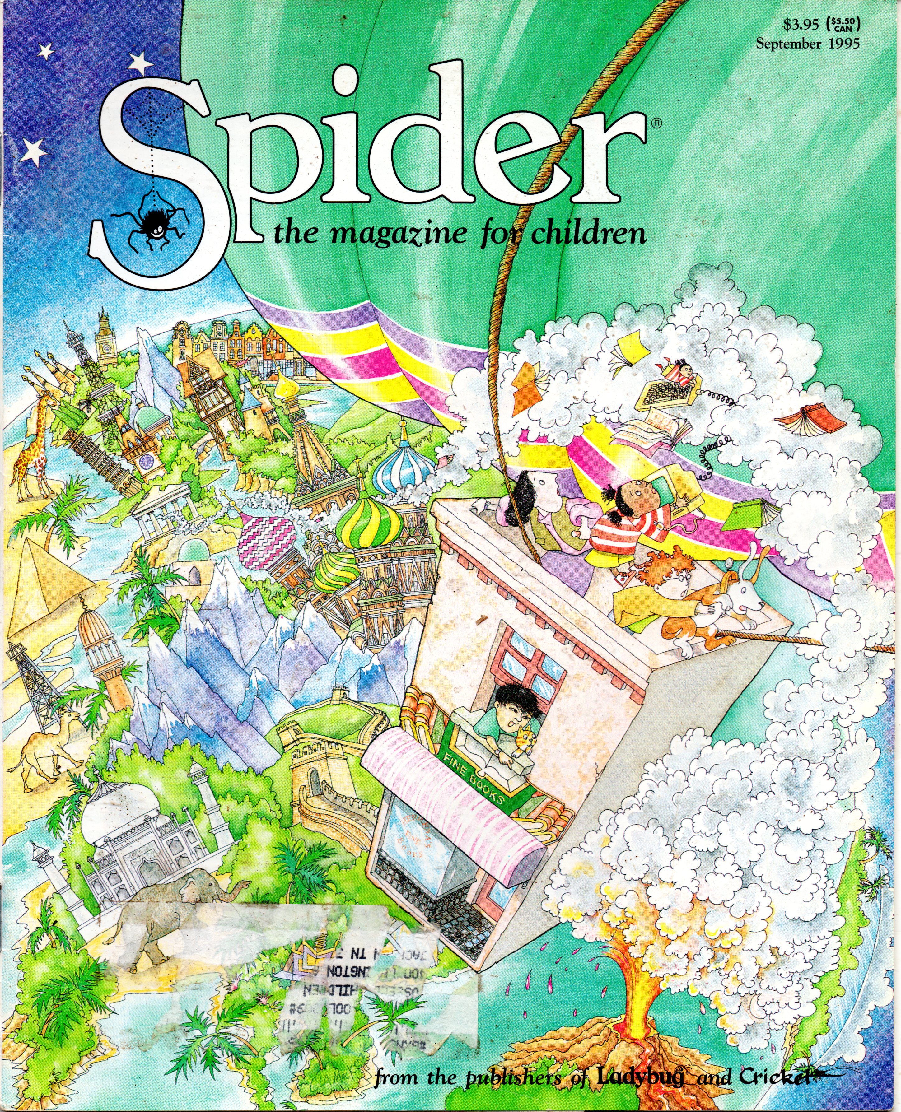 Spider Magazine For Children September 1995