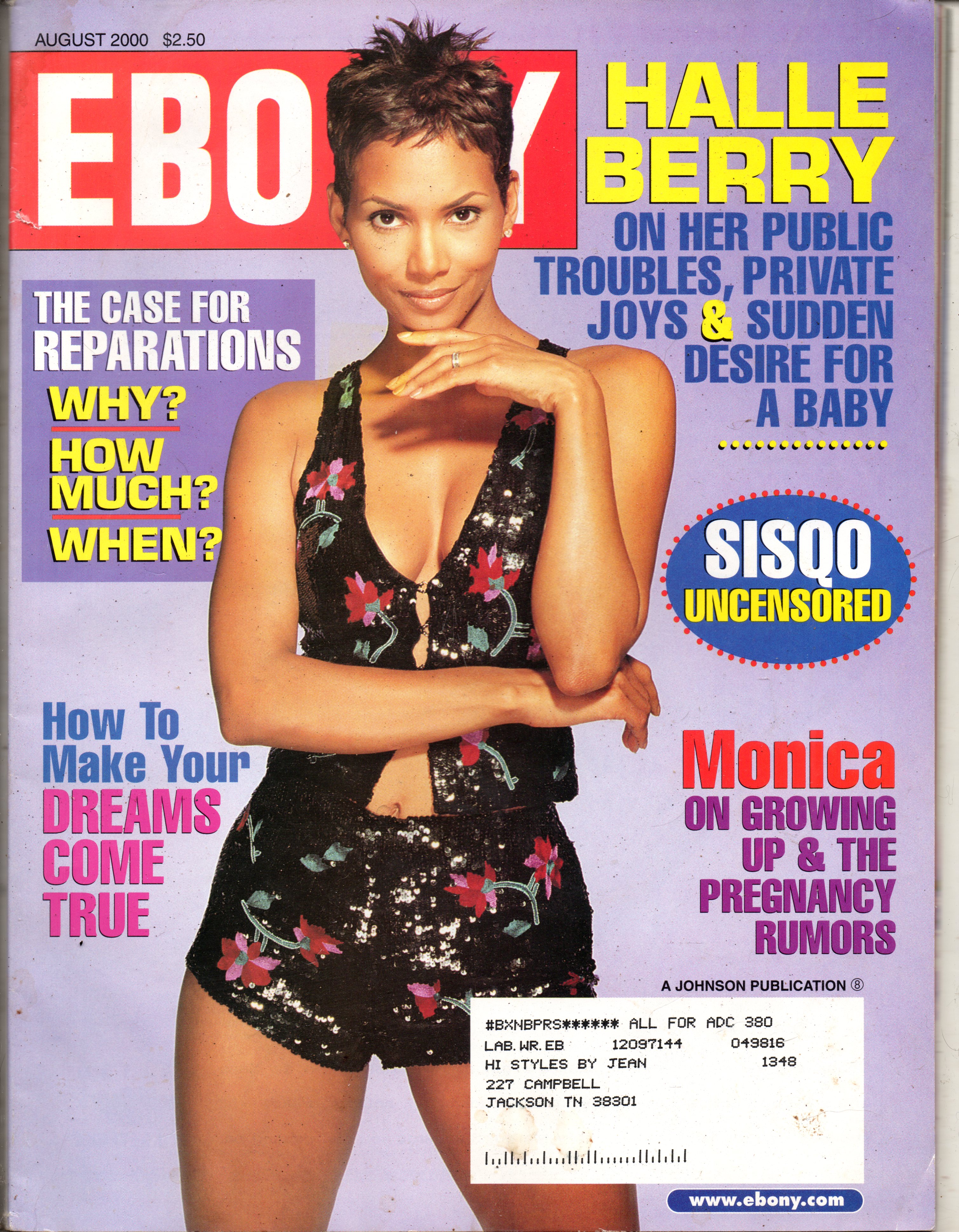 Ebony Magazine August 2000