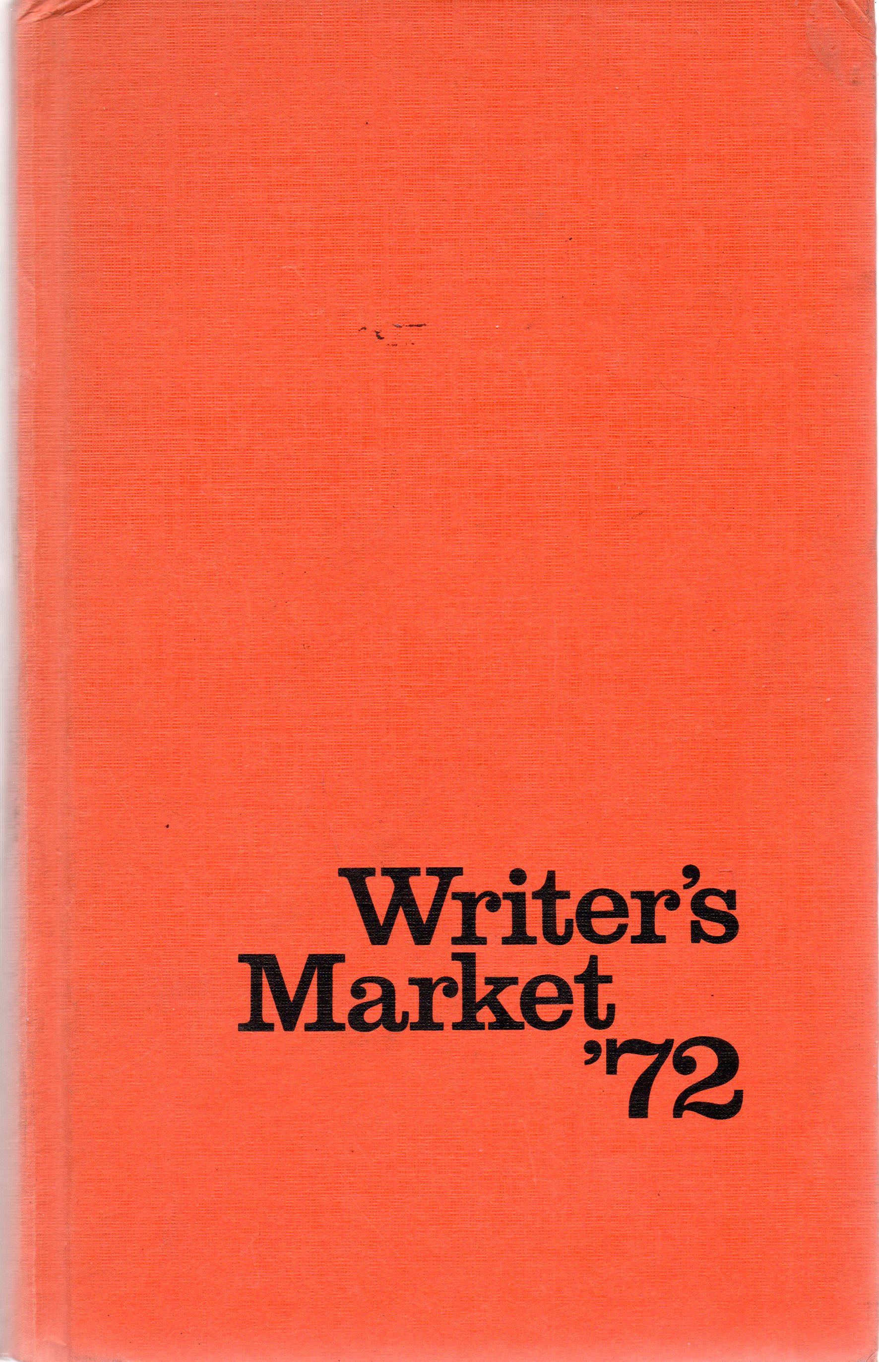 Writer's Market '72