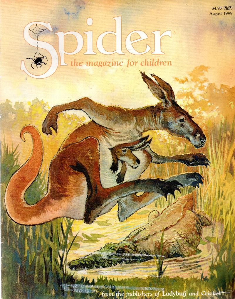 Image for Spider Magazine For Children August 1999