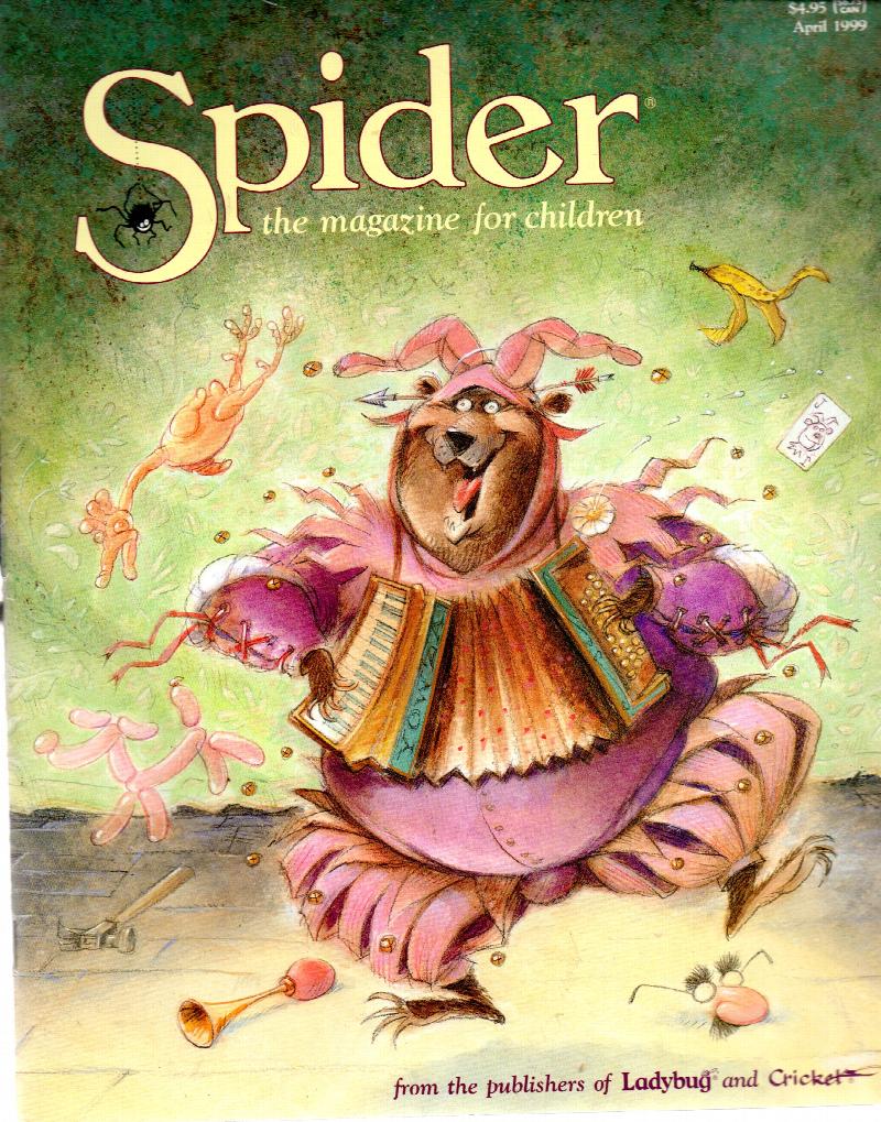 Image for Spider Magazine For Children April 1999