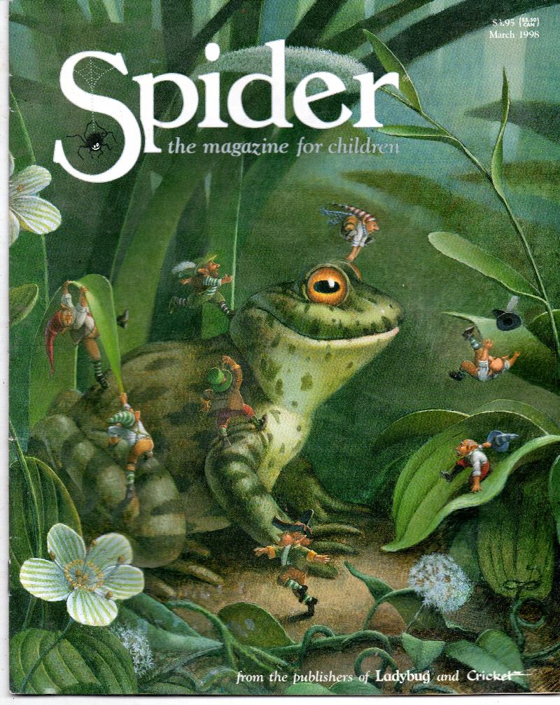 Image for Spider Magazine For Children March 1998