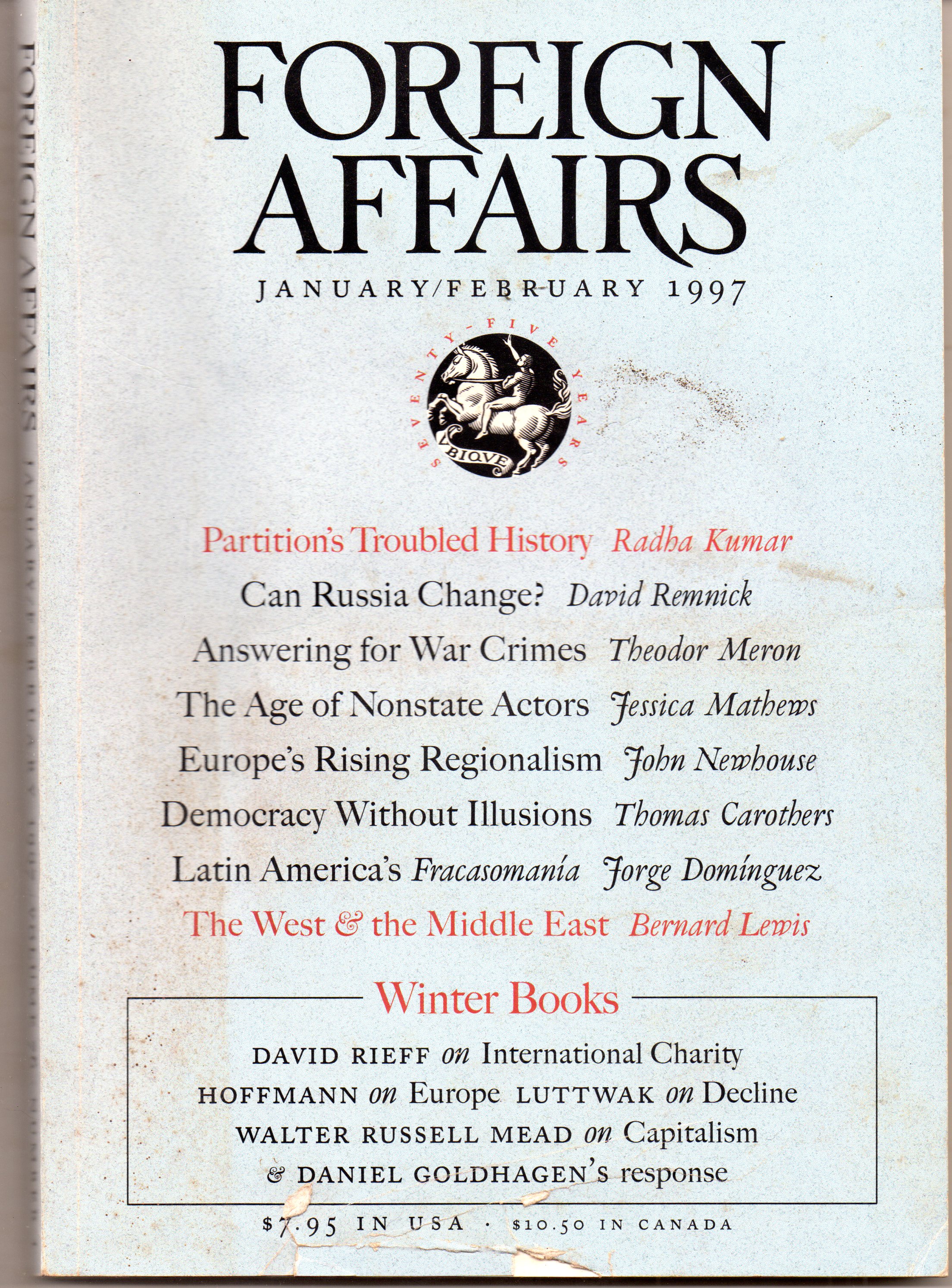 Foreign Affairs January/February 1997