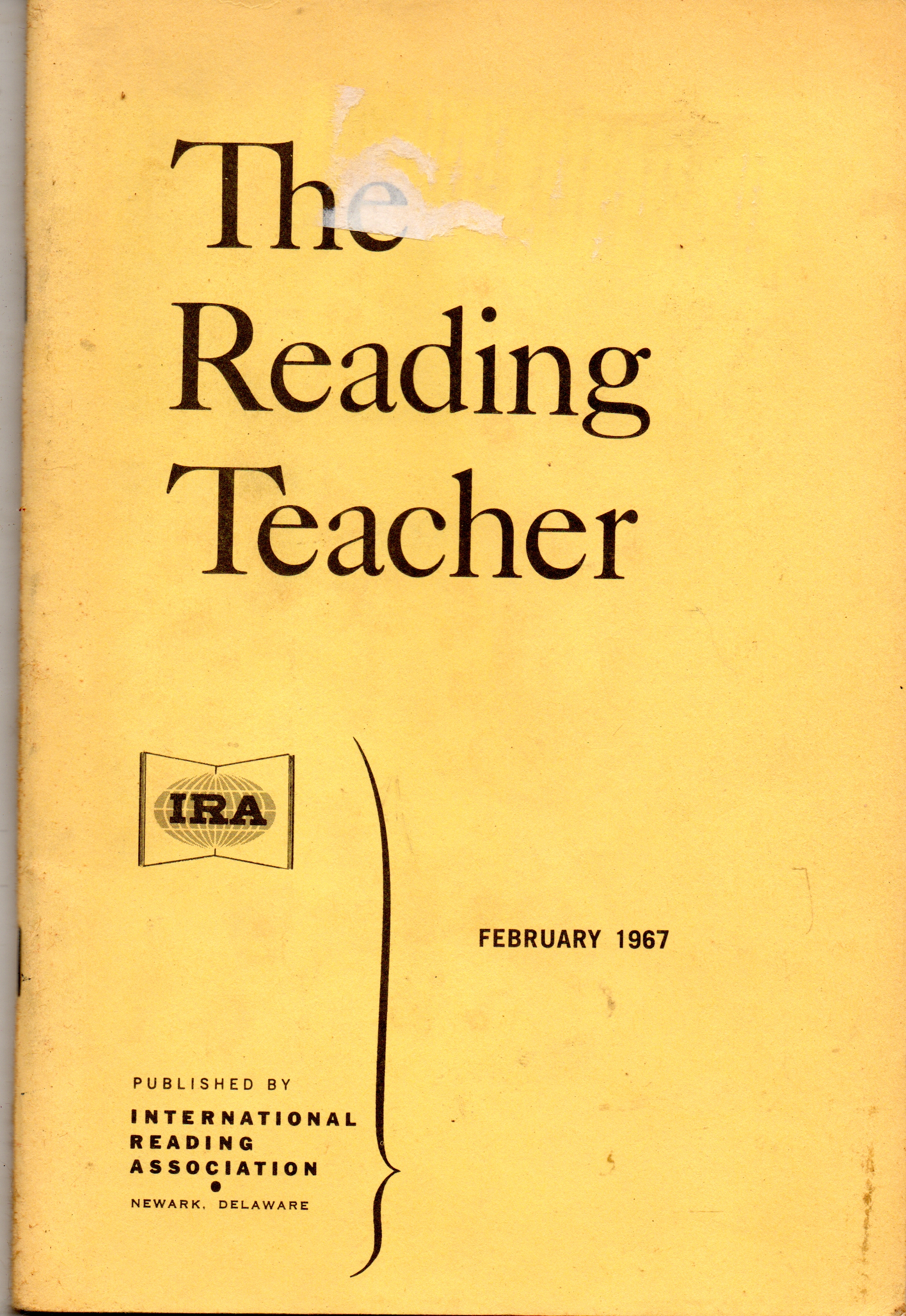 The Reading Teacher - February 1967