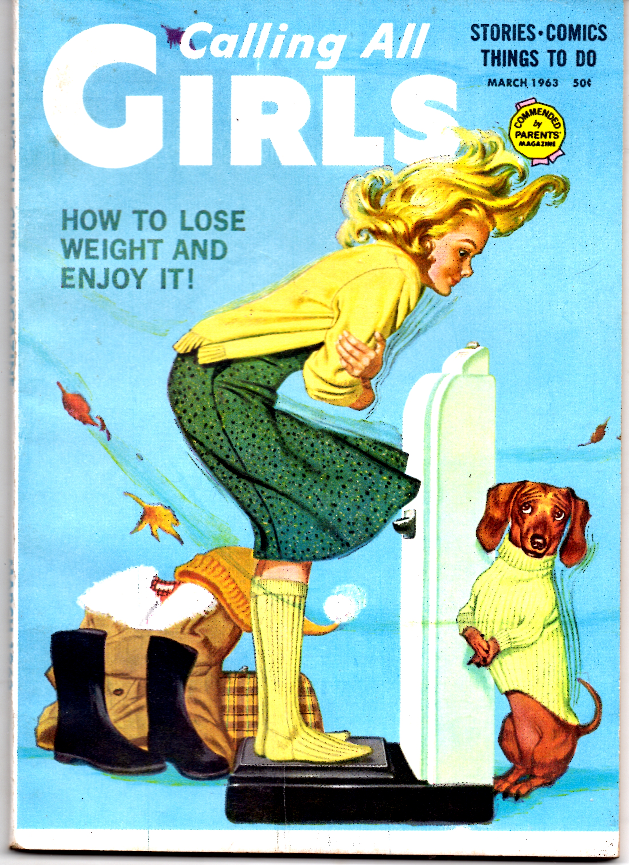 Calling All Girls Magazine - March 1963