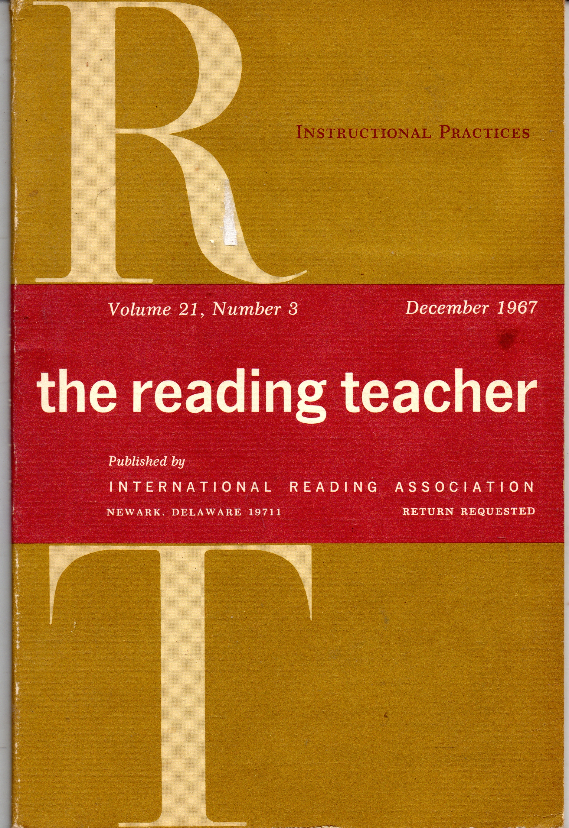 The Reading Teacher - December 1967
