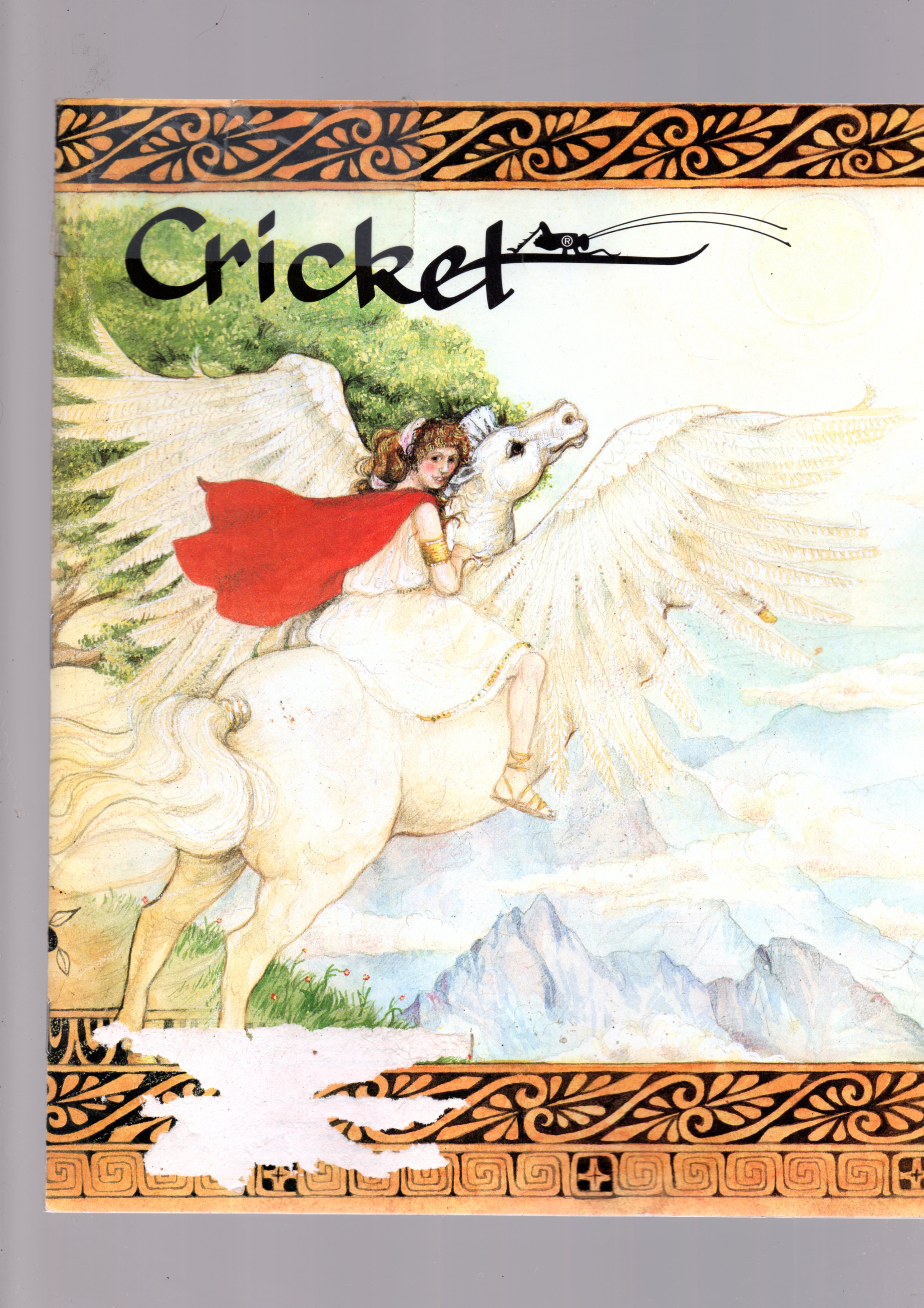 Cricket Magazine for Children January 1999
